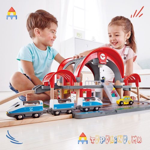 Дрвена Играчка Железничка Станица - Hape