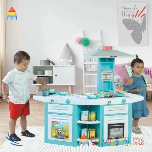 Дводелна Кујна Fisher Price - Dolu