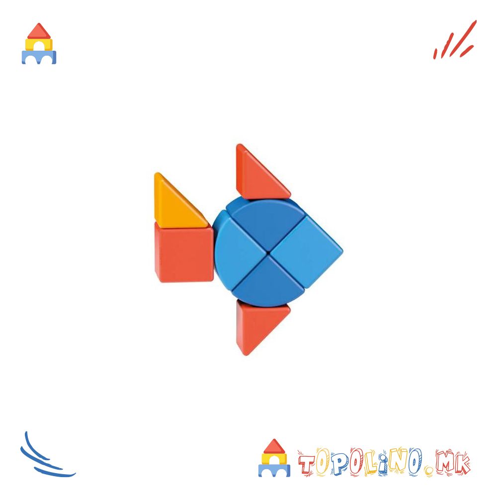 Magicube Магнетни Коцки (25 парчиња) - Geomag - Image 6