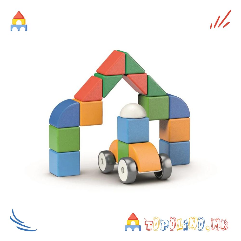 Magicube Магнетни Коцки (25 парчиња) - Geomag - Image 3
