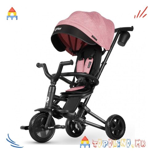 Трицикл Nova Niello Pink – QPlay