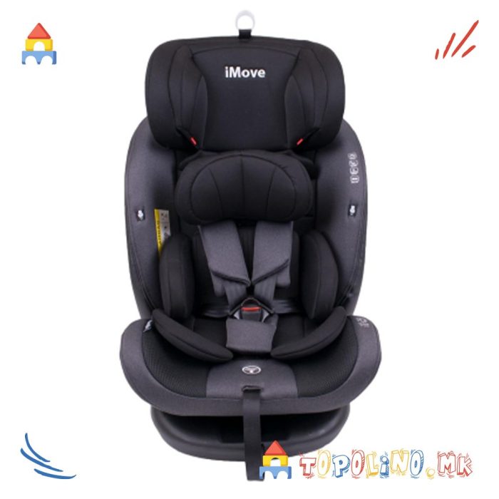 Седиште I-Move 0-36кг Black – Jungle - Image 3