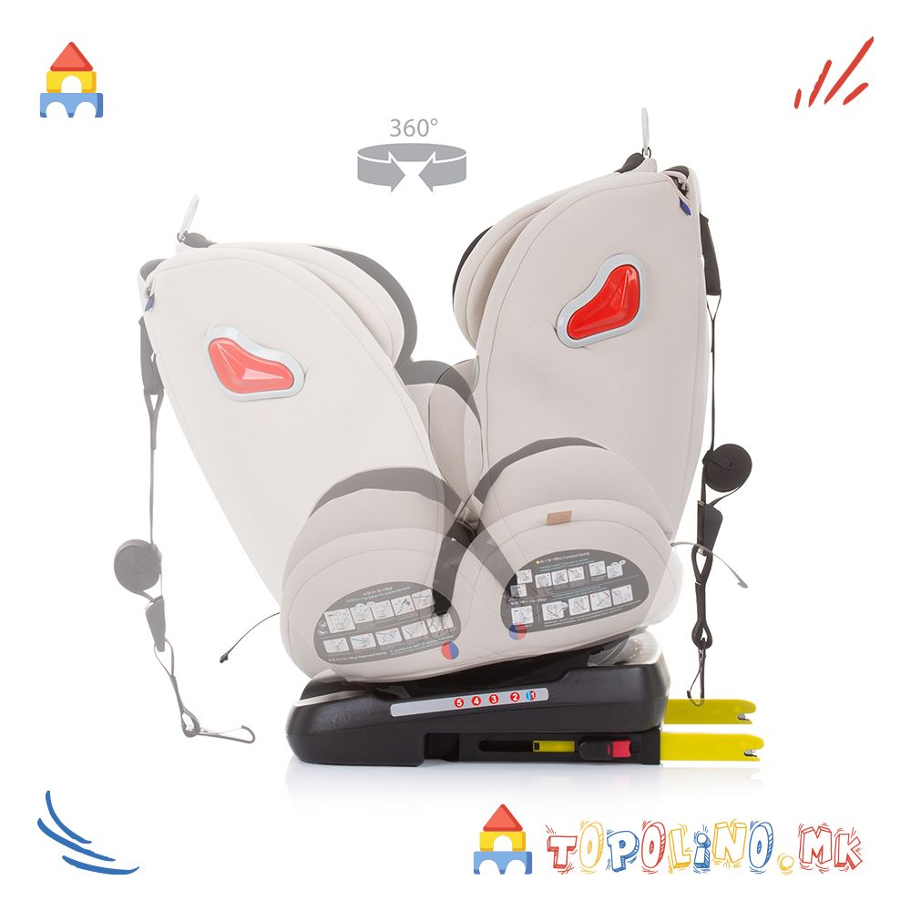Седиште за Автомобил Journey Sand – Chipolino - Image 6