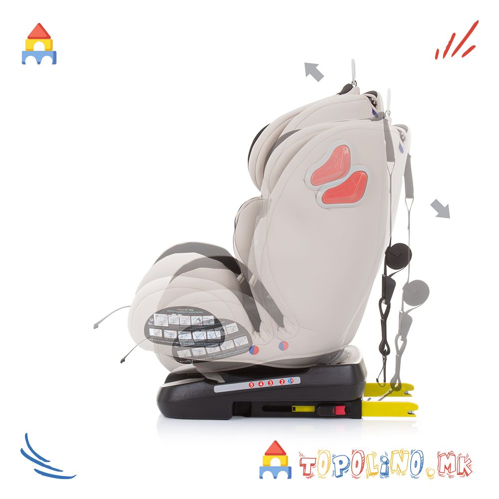 Седиште за Автомобил Journey Sand – Chipolino - Image 8