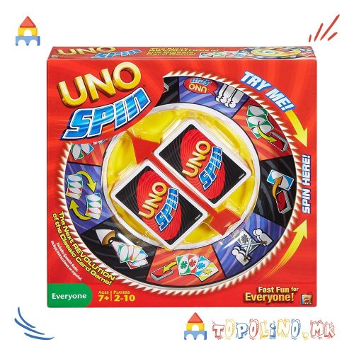 Друштвена Игра Uno Spin