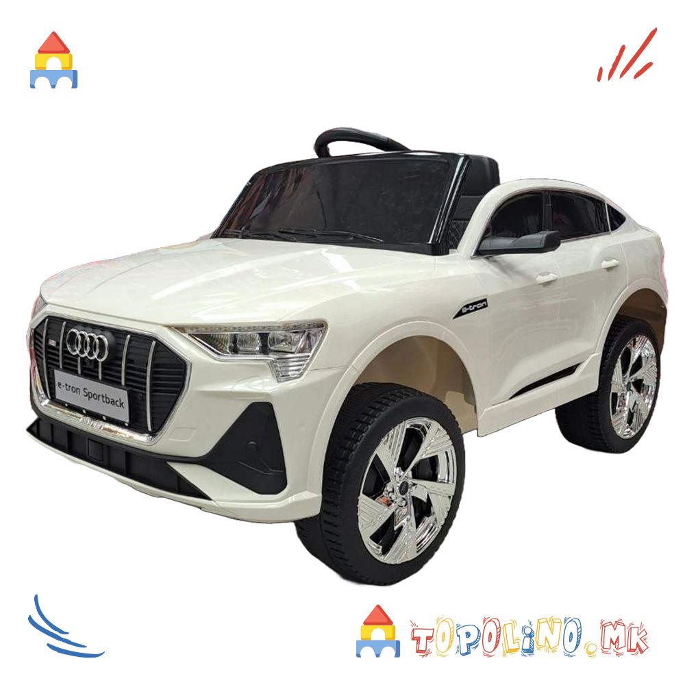 Автомобил На Акумулатор Бел Audi e-Tron