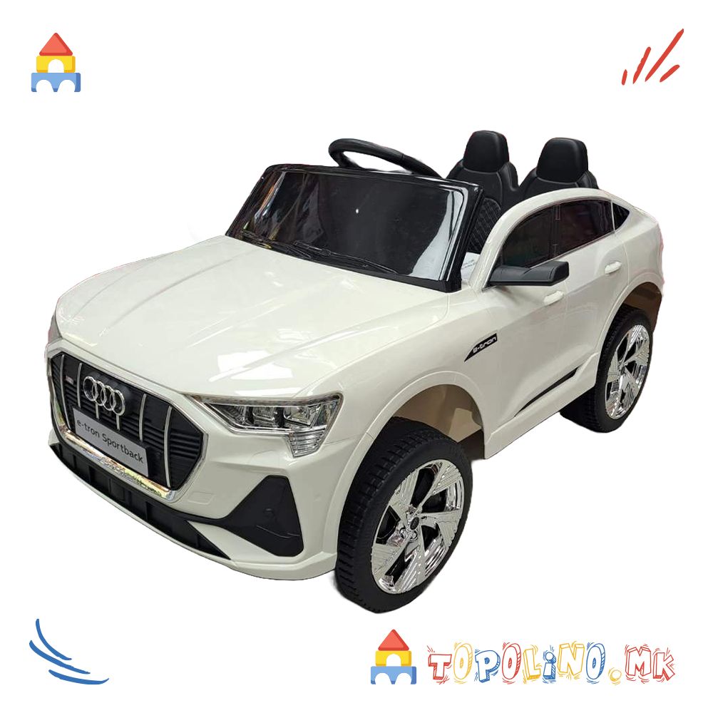 Автомобил На Акумулатор Бел Audi e-Tron - Image 2