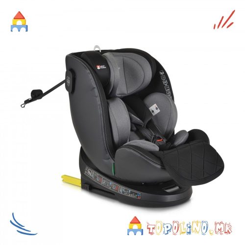 Седиште за Автомобил Castor Grey 40cm – 150cm – Cangaroo Голем Есенски Попуст