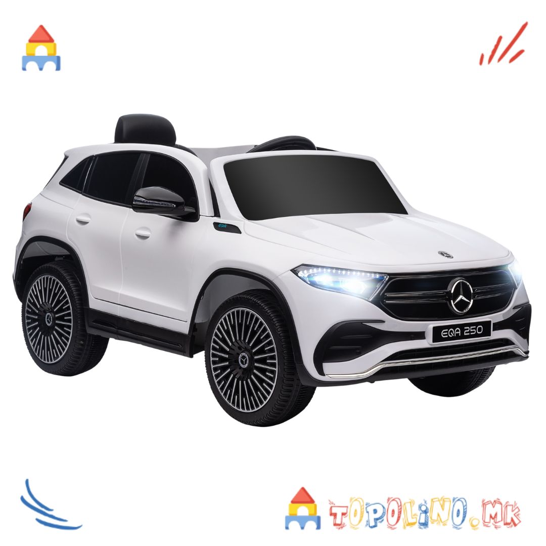 Автомобил на Акумулатор Mercedes EQA Бел