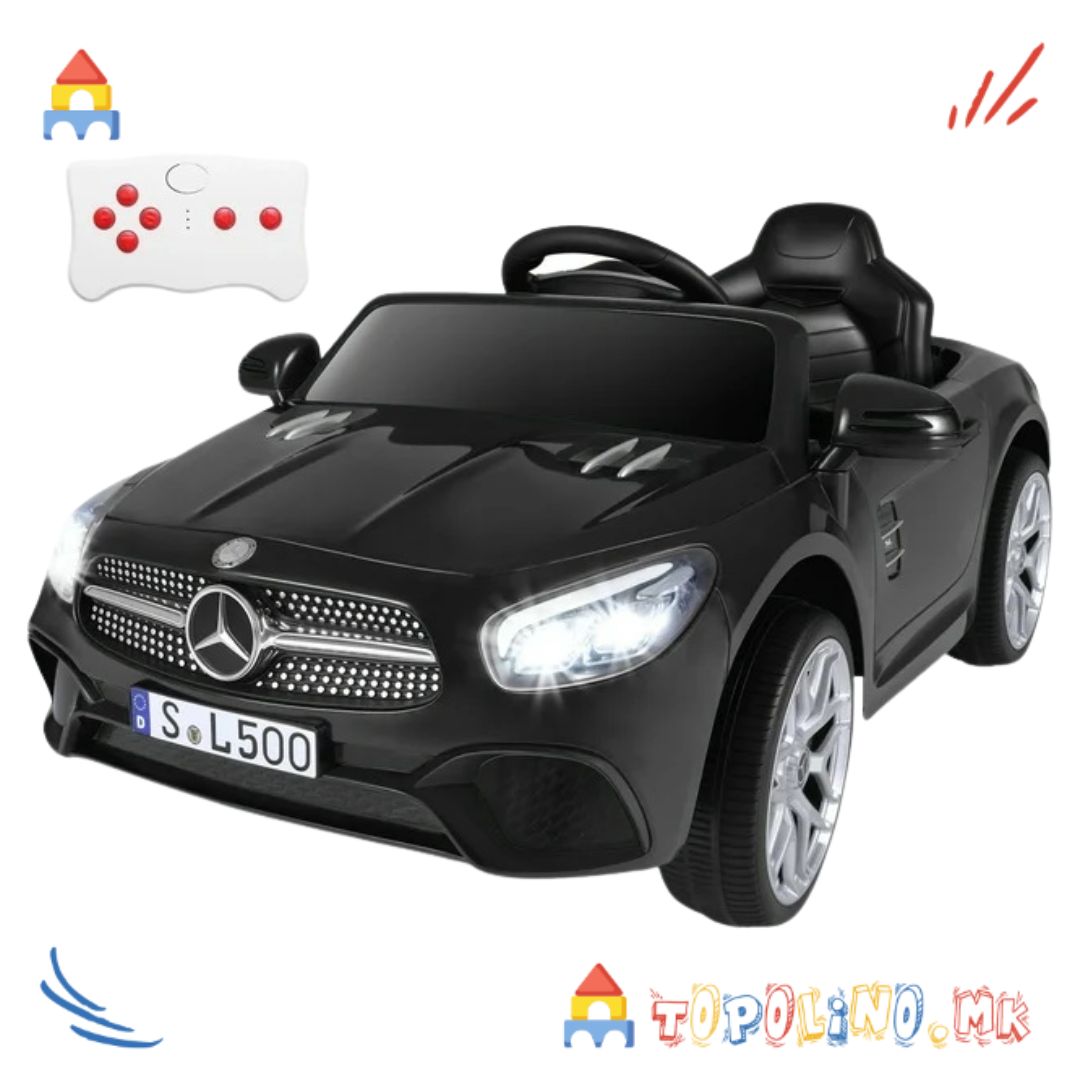 Автомобил на Акумулатор Mercedes SL500 Црн