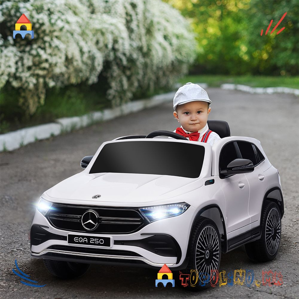 Автомобил на Акумулатор Mercedes EQA Бел - Image 9