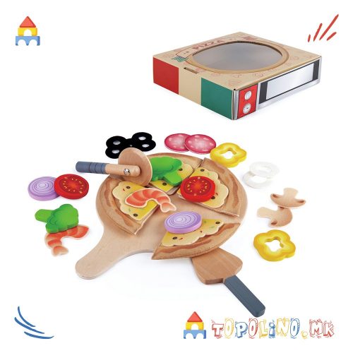 Дрвена Играчка Сет за Пица - Hape