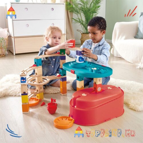 Дрвена Играчка Кула Quadrilla Set – Hape