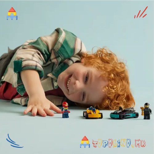 Go-Karts and Race Drivers - Lego