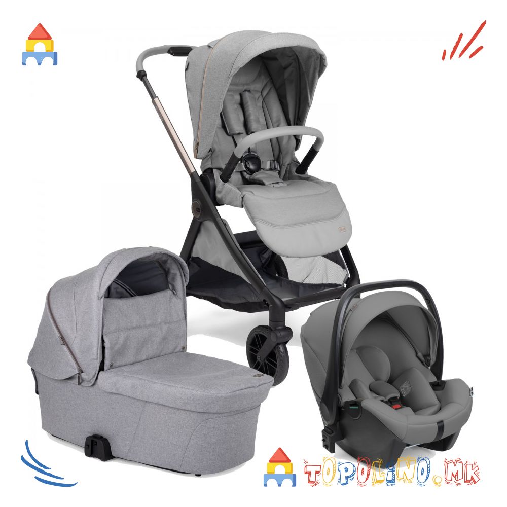 Количка Trio Bellagio Lunar Rock Kory Plus I-S 0м+ - Chicco