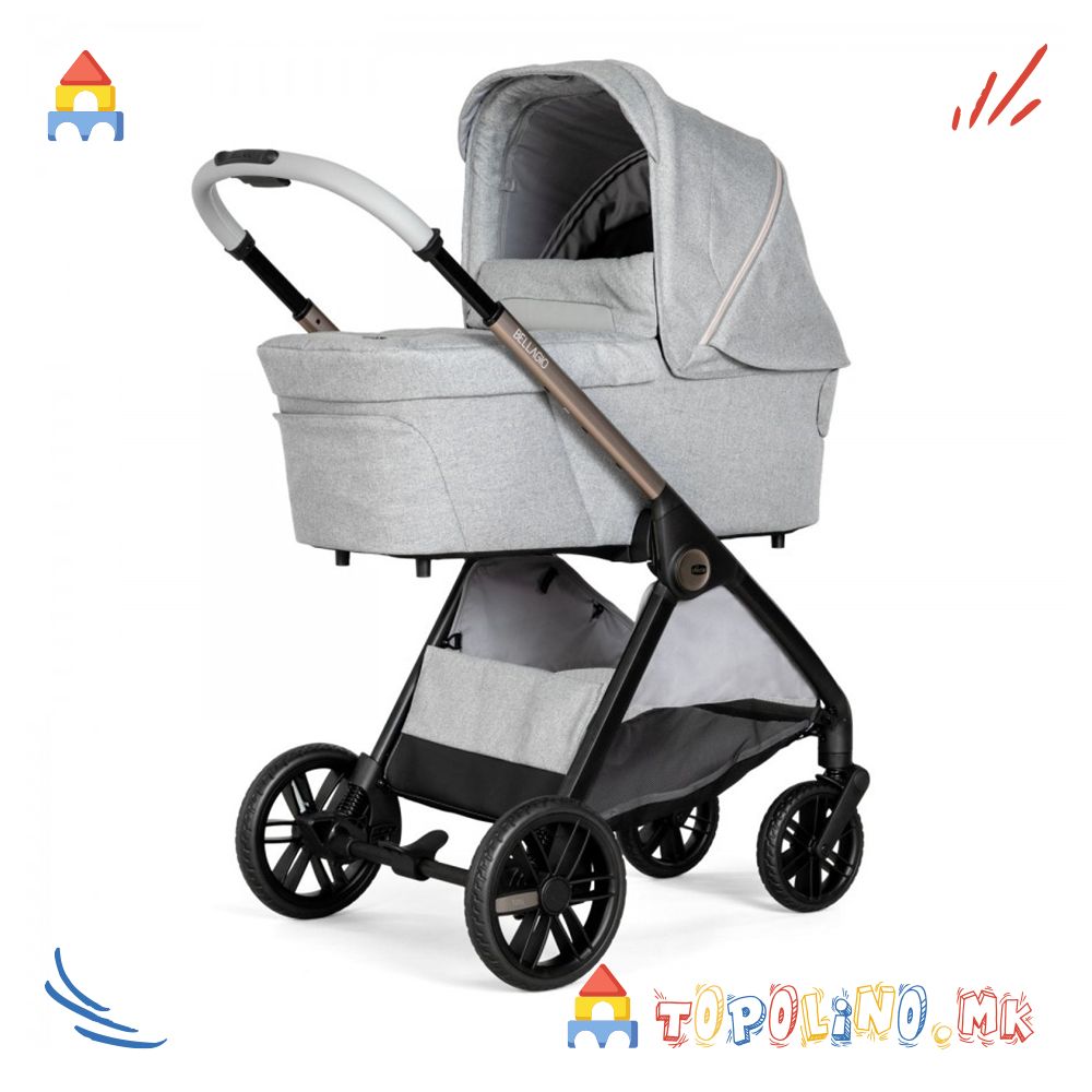 Количка Trio Bellagio Lunar Rock Kory Plus I-S 0м+ - Chicco - Image 12