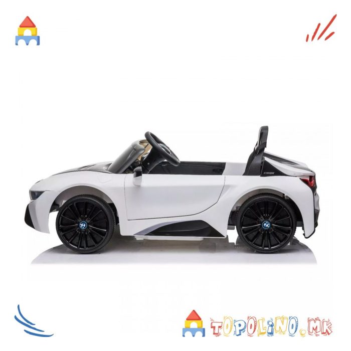 Автомобил на Акумулатор BMW I8 Бел 6V - Image 3
