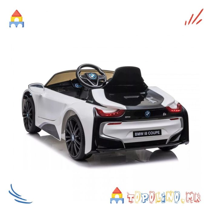 Автомобил на Акумулатор BMW I8 Бел 6V - Image 4