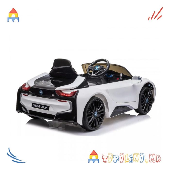 Автомобил на Акумулатор BMW I8 Бел 6V - Image 6
