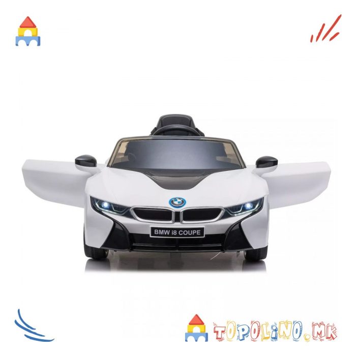 Автомобил на Акумулатор BMW I8 Бел 6V - Image 7