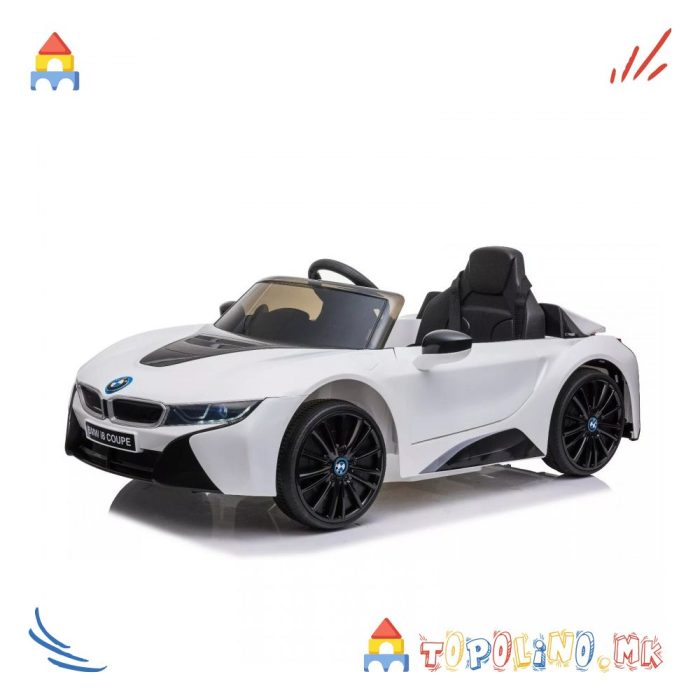 Автомобил на Акумулатор BMW I8 Бел 6V