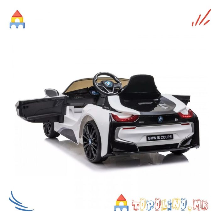 Автомобил на Акумулатор BMW I8 Бел 6V - Image 8