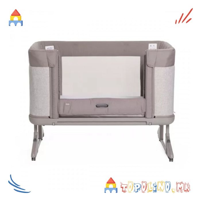 Креветче Next2Me Forever Cosleeping Cot Almond - Chicco - Image 3