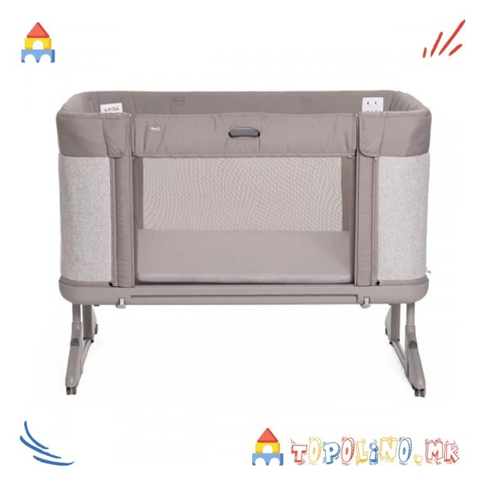 Креветче Next2Me Forever Cosleeping Cot Almond - Chicco - Image 2