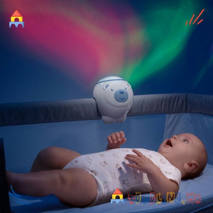 Музички Прожектор Polar Bear Neutral - Chicco - Image 6