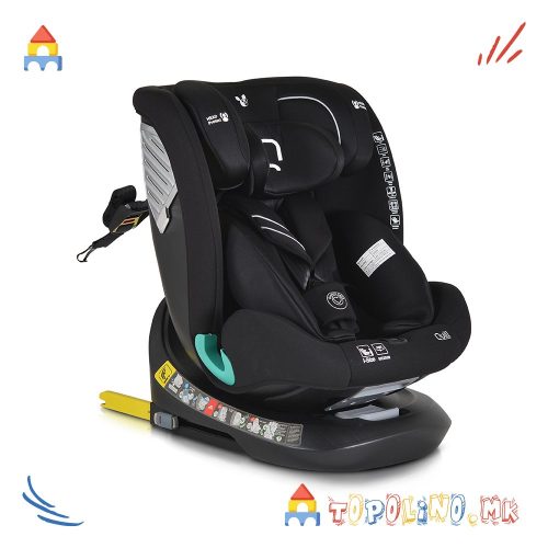 Седиште за Автомобил Quill I-Size Black 40-150cm - Moni