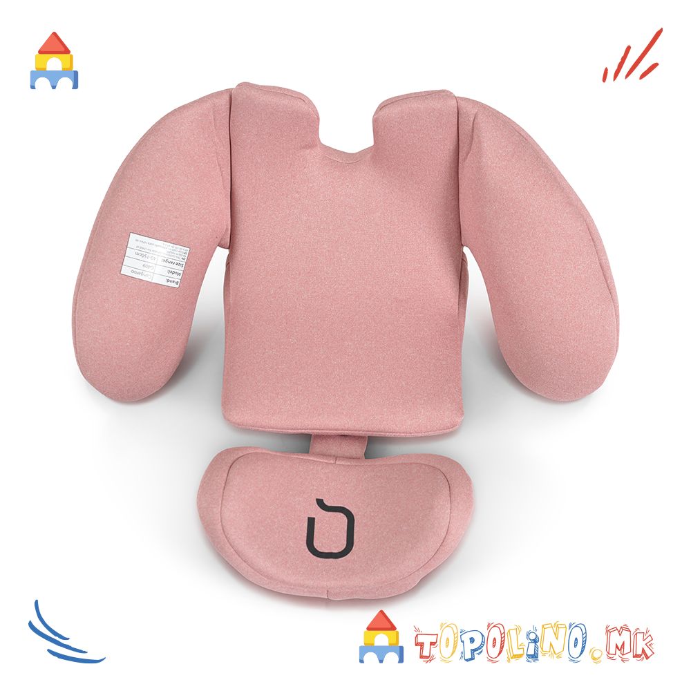 Седиште за Автомобил Quill I-Size Pink 40-150cm – Moni - Image 11