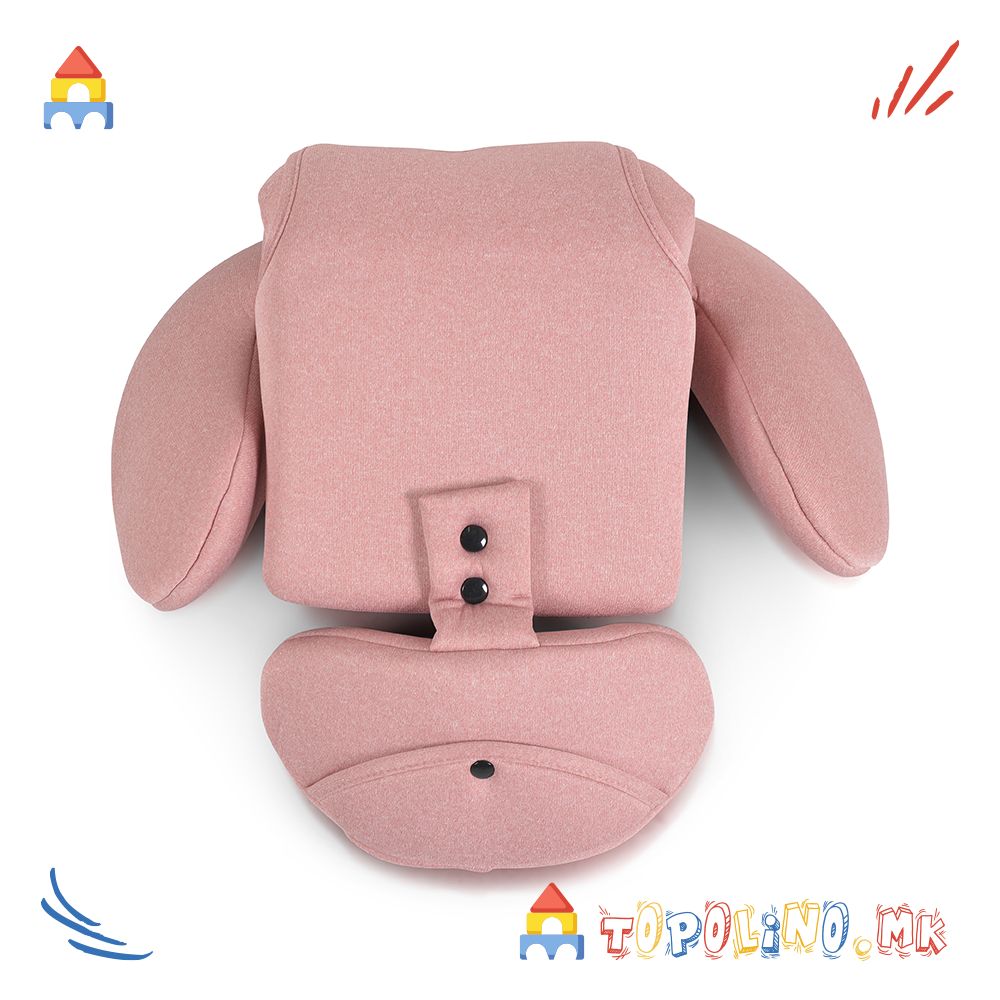 Седиште за Автомобил Quill I-Size Pink 40-150cm – Moni - Image 12