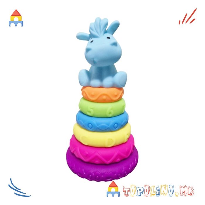 Сет Глодалка + Играчки за Бањање + Прстени за Редење - Image 4