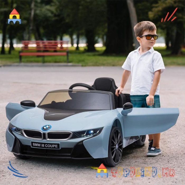 Автомобил на Акумулатор BMW I8 Син 6V - Image 3