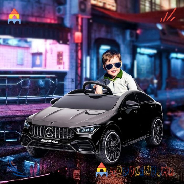 Автомобил на Акумулатор Mercedes CLA45 Црн 12V - Image 9