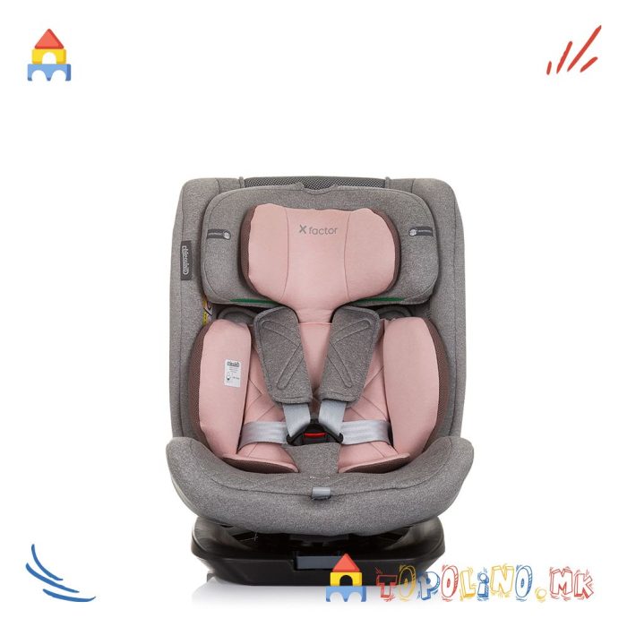 Седиште за Автомобил X Factor Flamingo 40-150cm - Chipolino - Image 2
