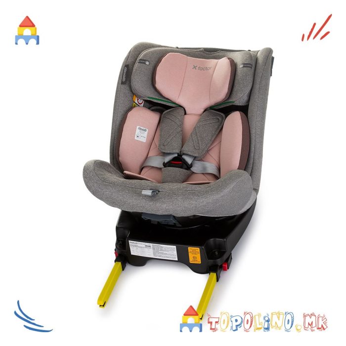 Седиште за Автомобил X Factor Flamingo 40-150cm - Chipolino - Image 8