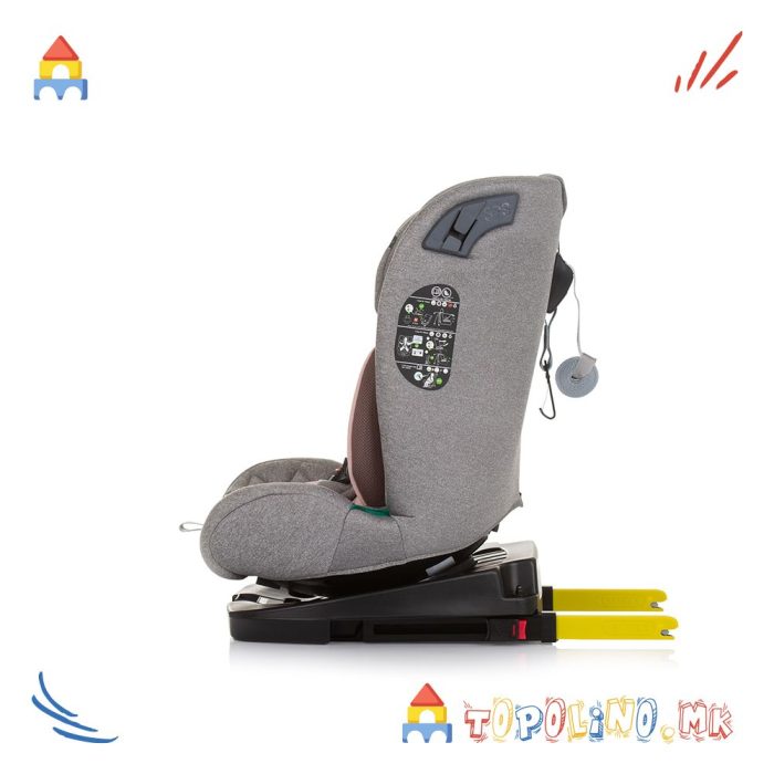 Седиште за Автомобил X Factor Flamingo 40-150cm - Chipolino - Image 4