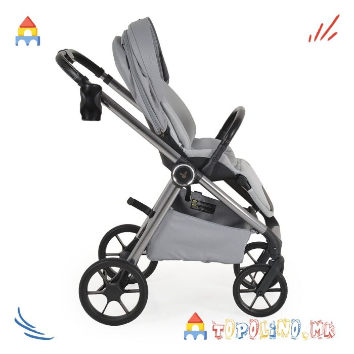 Количка Unique 3 во 1 Silver Cloud – Cangaroo - Image 6