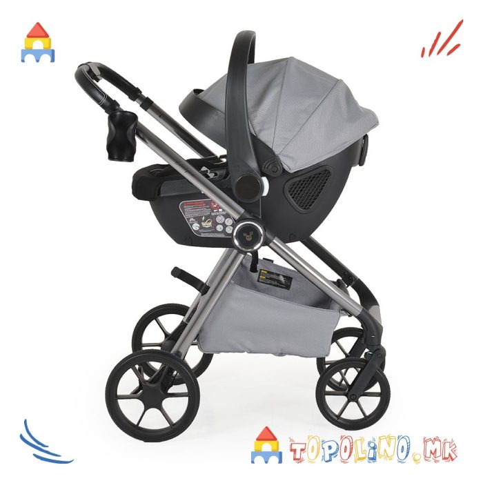 Количка Unique 3 во 1 Silver Cloud – Cangaroo - Image 14