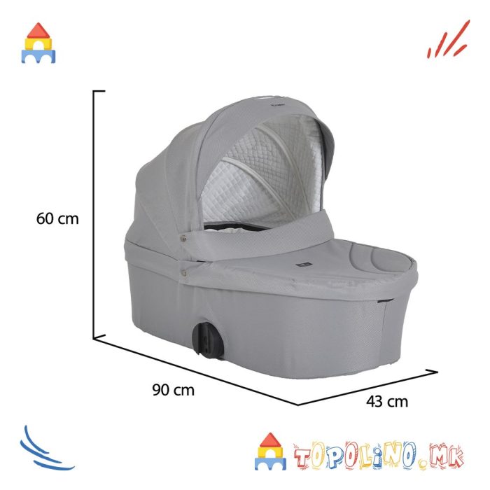 Количка Unique 3 во 1 Silver Cloud – Cangaroo - Image 22