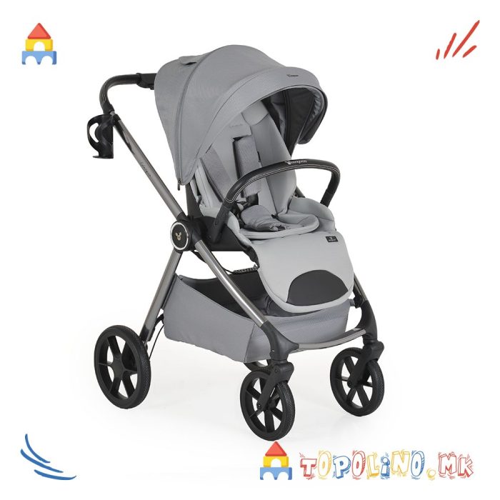 Количка Unique 3 во 1 Silver Cloud – Cangaroo - Image 3
