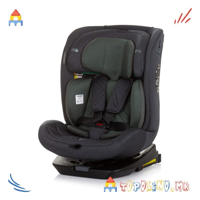 Седиште за Автомобил X Factor Pastel Green 40-150cm – Chipolino