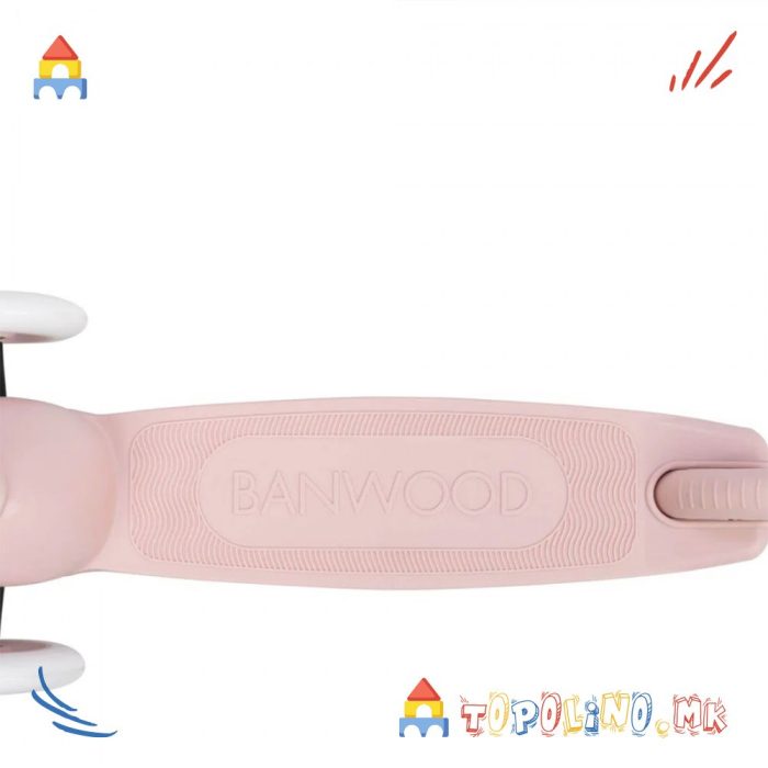 Тротинет Eco Faded Pink – Banwood - Image 4