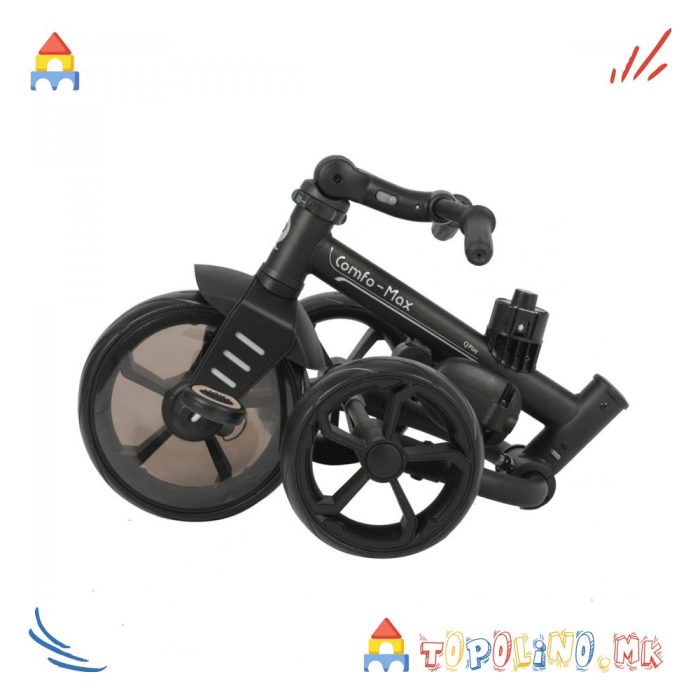 Трицикл Nova Deluxe 8 во 1 Beige - QPlay - Image 4