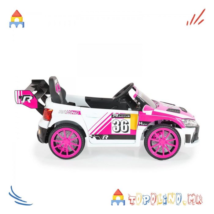 Автомобил на Акумулатор Drift Pink – Moni - Image 3