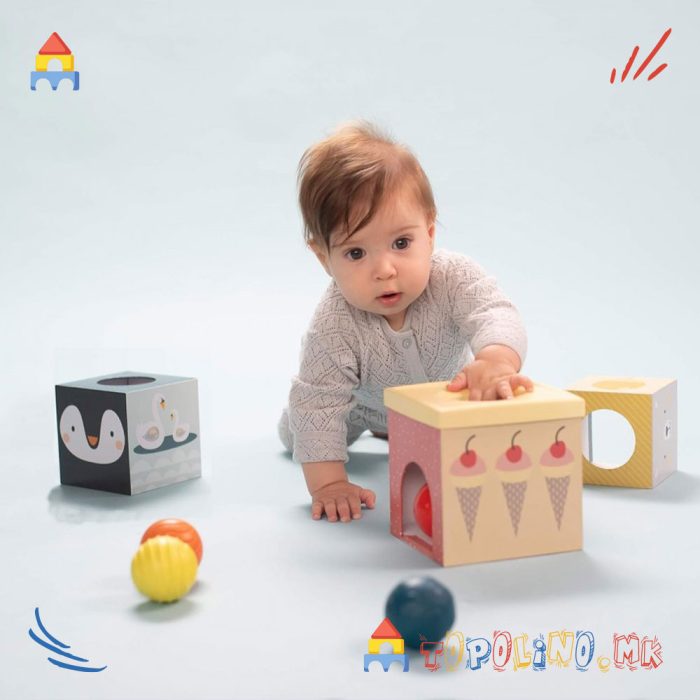Едукативна Коцка Со Топчиња - Taf Toys - Image 7