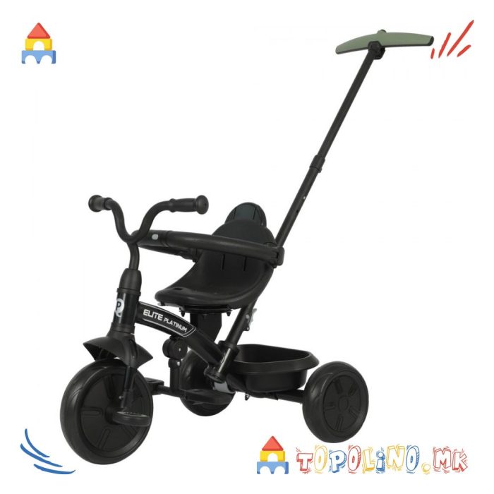 Трицикл Elite Platinum 6 во 1 Green - QPlay - Image 7