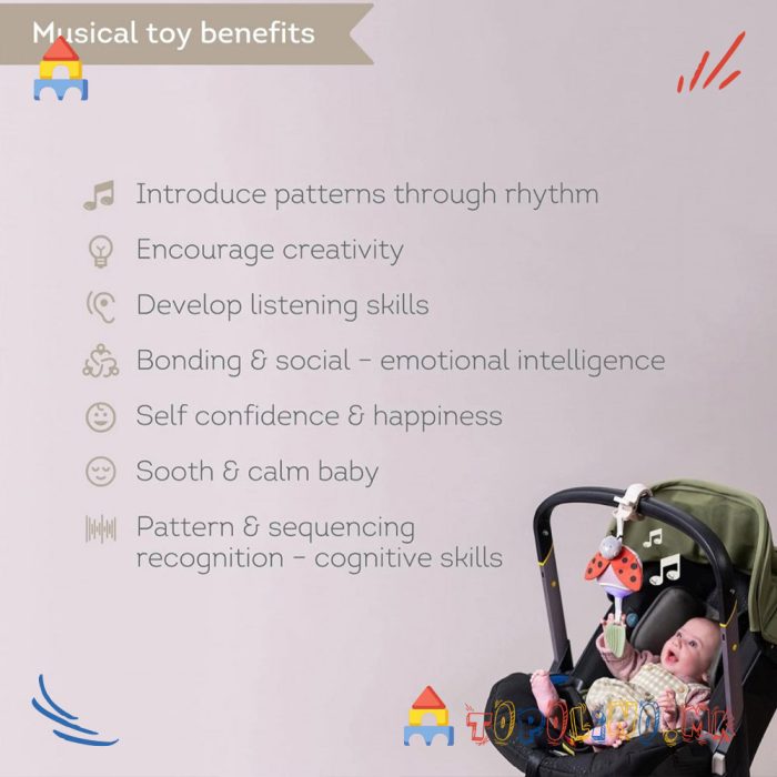 Музичка Играчка За Количка Буба Мара - Taf Toys - Image 5