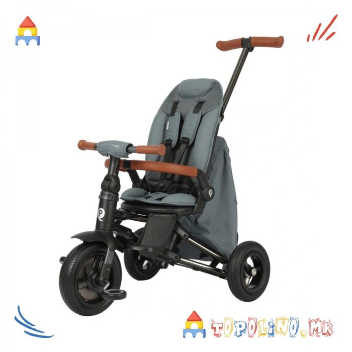 Трицикл Nova Deluxe 8 во 1 Grey - QPlay - Image 2